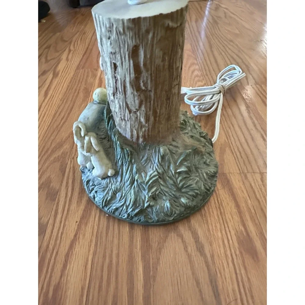Lamp Pooh Stuck in Hole Christopher Robin Rabbits Roo Disney Co Charpente 16x10